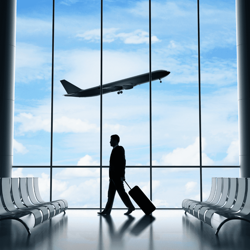 Airport taxi service in Bournemouth, including transfers to Gatwick, Heathrow, Luton, and Southampton Airports.